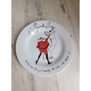Pottery Barn Santa baby there's one thing I really do‎ need plate Japan